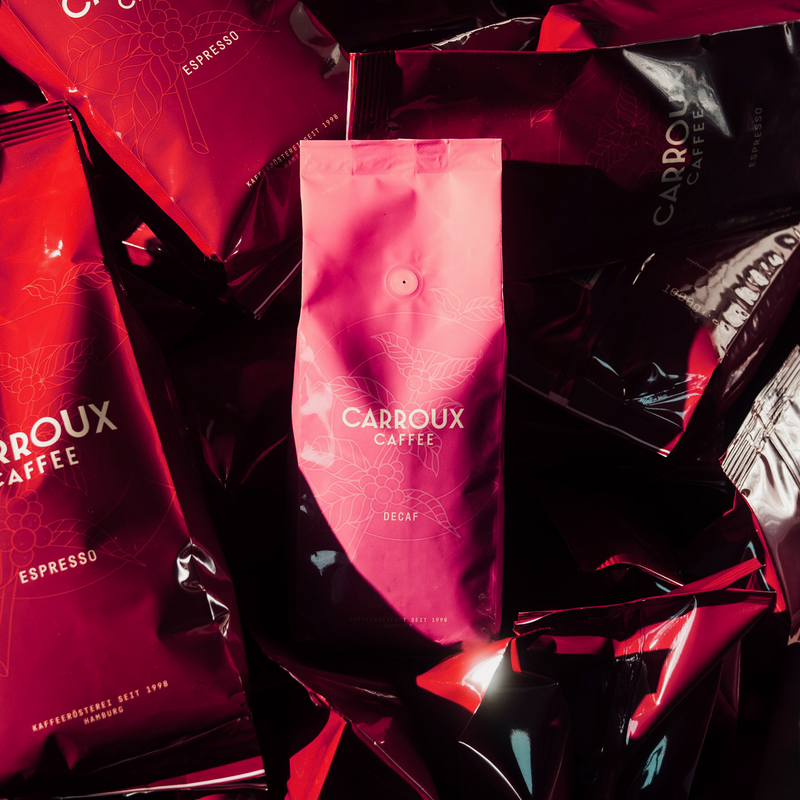 Decaf Kaffeebohnen entkoffeiniert - 500g